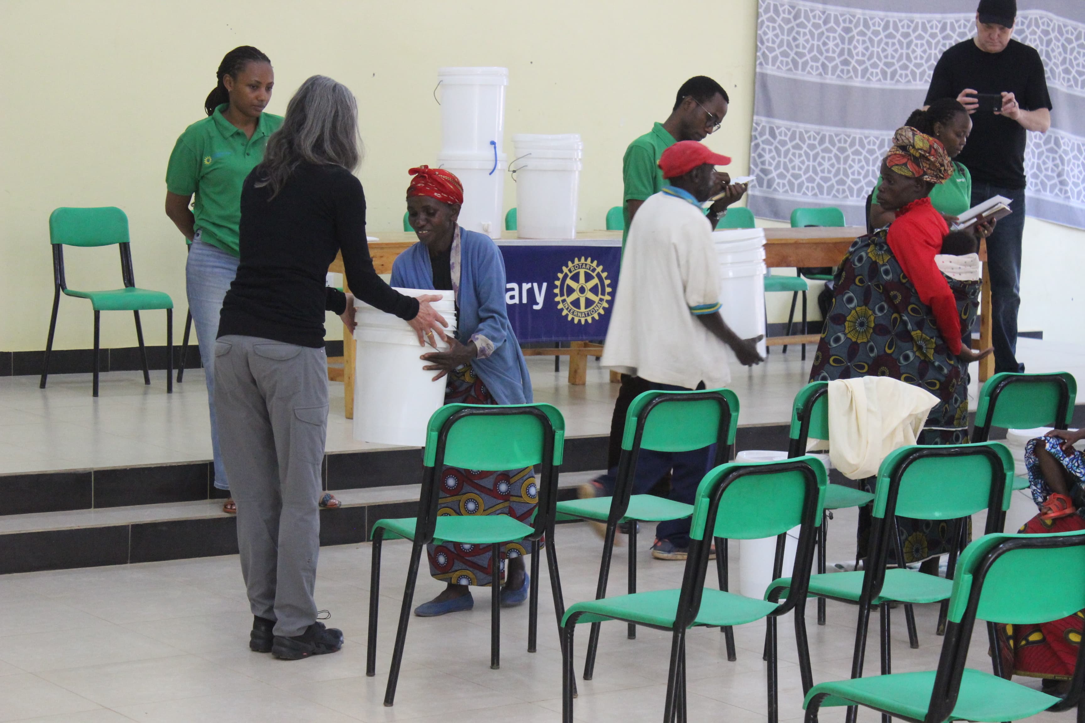 Water filters distribution project