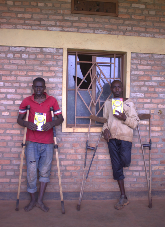 Solar light beneficiaries